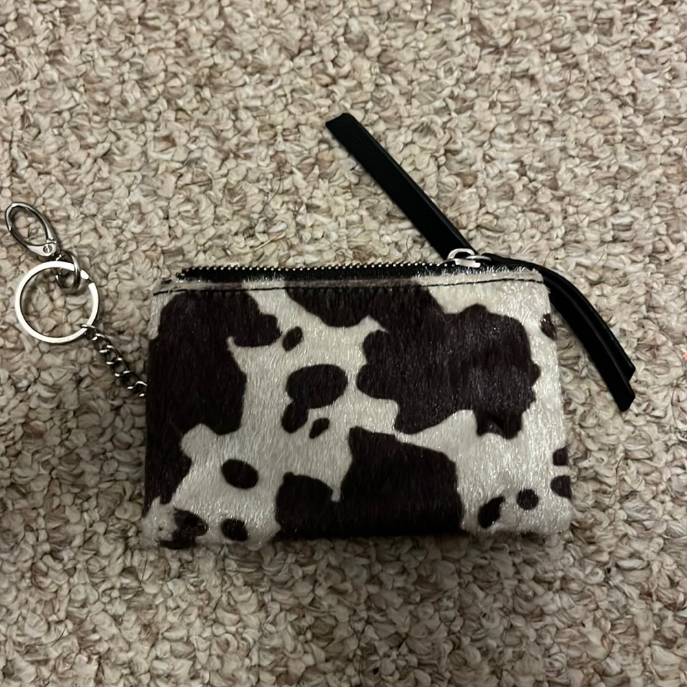 Cow Print Wallet